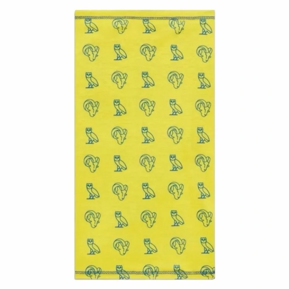 NEW Drake OVO x NFL Los Angeles Rams Neck Gaiter Blue/Yellow Reversible Sports